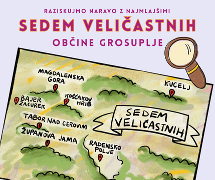 Raziskovanje sedmih destinacij z najmlajšimi